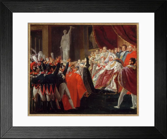 Framed Print : H.R.H. Monseigneur the Duke de Bordeaux presented to the people... c1822. Creator: Unknown Framed Print : H.R.H. Monseigneur the Duke de Bordeaux presented to the people... c1822. Creator: Unknown