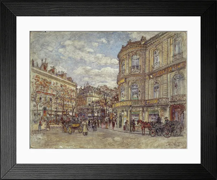 Framed Print : Hanover pavilion, rue Louis-le-Grand, 1902. Creator: Unknown Framed Print : Hanover pavilion, rue Louis-le-Grand, 1902. Creator: Unknown