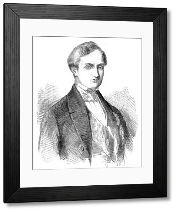 Framed Print : John, King of Saxony, 1854. Creator: Unknown Framed Print : John, King of Saxony, 1854. Creator: Unknown