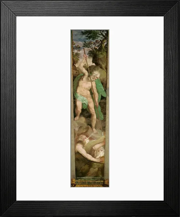 Framed Print : North Wind, ca 1581. Creator: Bril, Mathijs (1550-1583) Framed Print : North Wind, ca 1581. Creator: Bril, Mathijs (1550-1583)