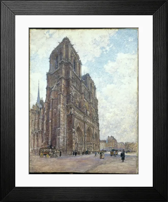 Framed Print : Notre-Dame de Paris, 02–1901. Creator: Unknown Framed Print : Notre-Dame de Paris, 02–1901. Creator: Unknown