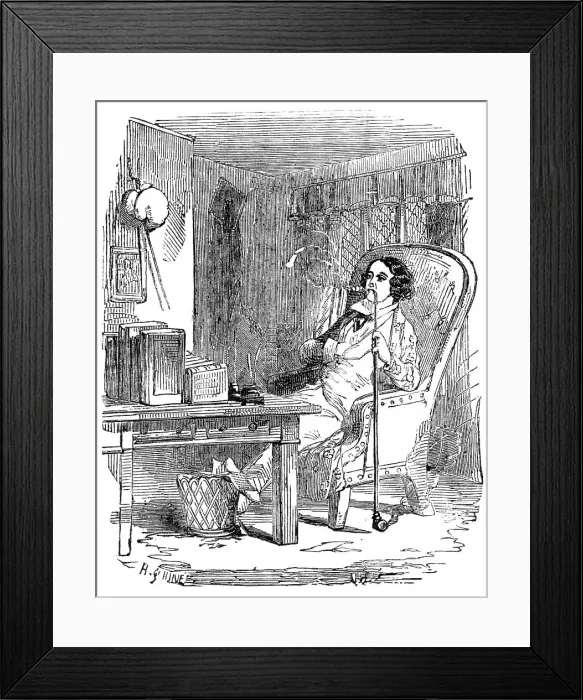 Framed Print : Illustration from A Long-Vacation Vigil by Cuthbert Bede, B.A. 1854. Creator: Unknown. Illustration from A Long-Vacation Vigil by Cuthbert Bede, B.A. 1854. Creator: Unknown Framed Print : Illustration from A Long-Vacation Vigil by Cuthbert Bede, B.A. 1854. Creator: Unknown. Illustration from A Long-Vacation Vigil by Cuthbert Bede, B.A. 1854. Creator: Unknown