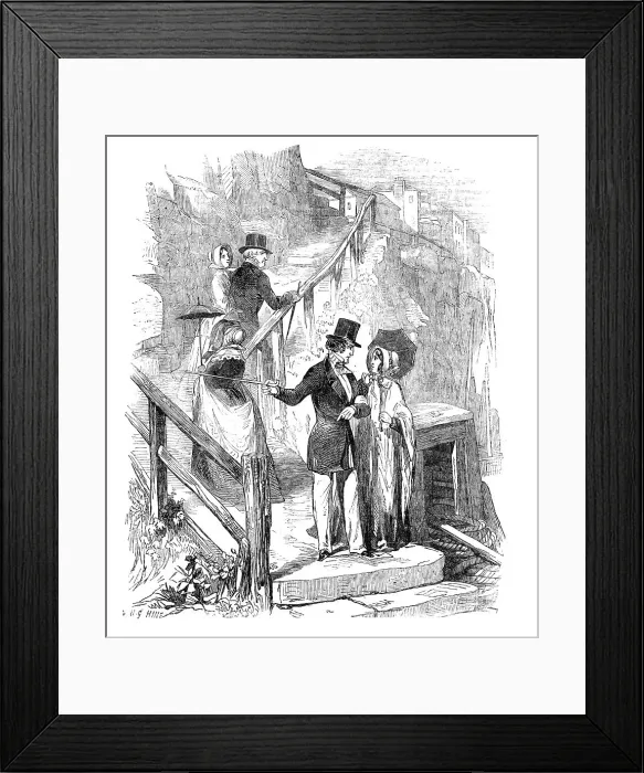 Framed Print : Illustration from A Long-Vacation Vigil by Cuthbert Bede, B.A. 1854. Creator: Unknown. Illustration from A Long-Vacation Vigil by Cuthbert Bede, B.A. 1854. Creator: Unknown Framed Print : Illustration from A Long-Vacation Vigil by Cuthbert Bede, B.A. 1854. Creator: Unknown. Illustration from A Long-Vacation Vigil by Cuthbert Bede, B.A. 1854. Creator: Unknown