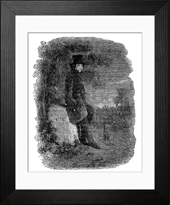 Framed Print : Illustration from A Long-Vacation Vigil by Cuthbert Bede, B.A. 1854. Creator: Unknown. Illustration from A Long-Vacation Vigil by Cuthbert Bede, B.A. 1854. Creator: Unknown Framed Print : Illustration from A Long-Vacation Vigil by Cuthbert Bede, B.A. 1854. Creator: Unknown. Illustration from A Long-Vacation Vigil by Cuthbert Bede, B.A. 1854. Creator: Unknown