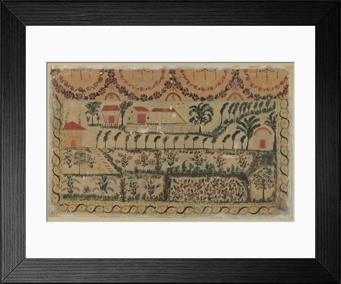 Framed Print : Over Mantel Picture, c. 1939. Creator: John Collins
