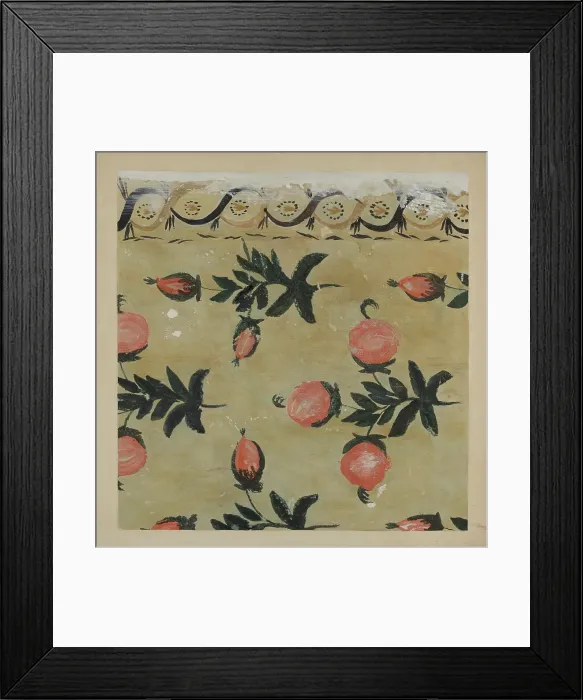 Framed Print : Wall Decoration, c. 1939. Creator: John Collins Framed Print : Wall Decoration, c. 1939. Creator: John Collins
