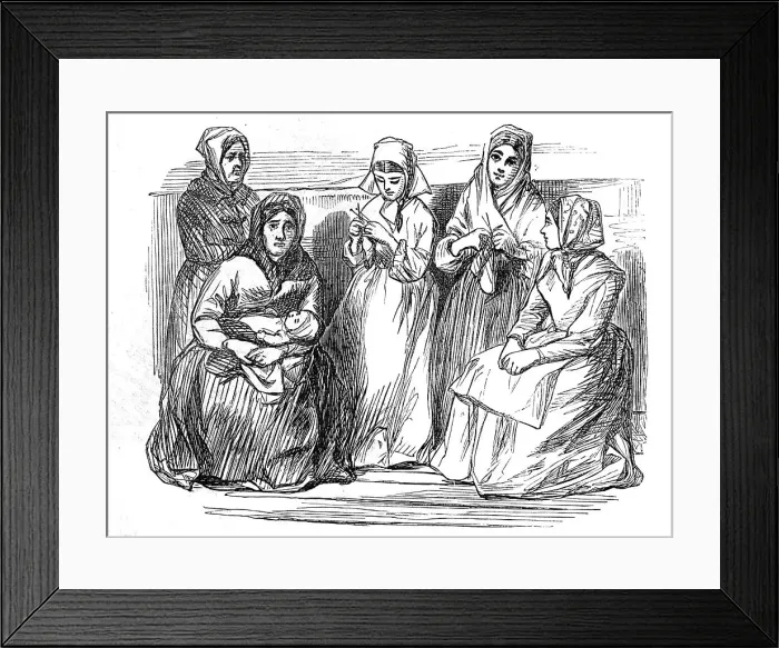 Framed Print : Russian Prisoners, 1854. Creator: Unknown Framed Print : Russian Prisoners, 1854. Creator: Unknown