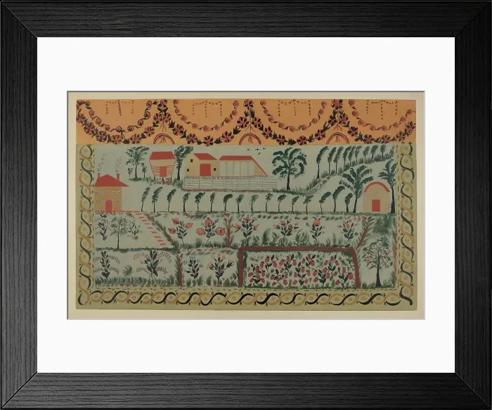 Framed Print : Over Mantel Picture, c. 1939. Creator: John Collins Framed Print : Over Mantel Picture, c. 1939. Creator: John Collins