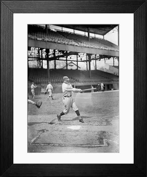 Framed Print : Baseball - Professional Players, 1913. Creator: Harris & Ewing. Baseball - Professional Players, 1913. Creator: Harris & Ewing Framed Print : Baseball - Professional Players, 1913. Creator: Harris & Ewing. Baseball - Professional Players, 1913. Creator: Harris & Ewing