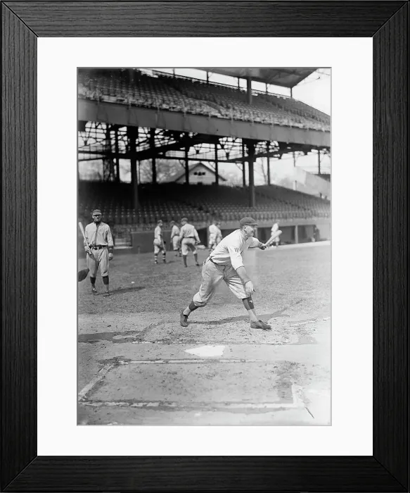 Framed Print : Baseball - Professional Players, 1913. Creator: Harris & Ewing. Baseball - Professional Players, 1913. Creator: Harris & Ewing Framed Print : Baseball - Professional Players, 1913. Creator: Harris & Ewing. Baseball - Professional Players, 1913. Creator: Harris & Ewing