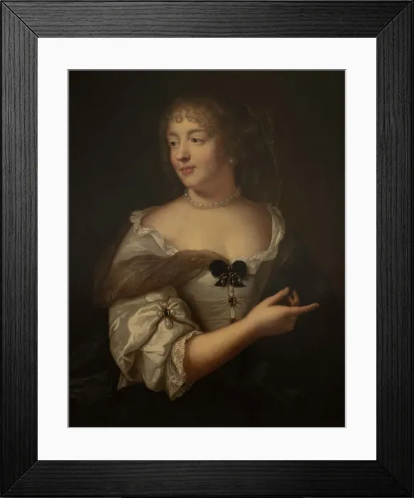Framed Print : Marie de Rabutin-Chantal, marquise de Sévigné (1626-1696), c1665. Creator: Claude Lefebvre Framed Print : Marie de Rabutin-Chantal, marquise de Sévigné (1626-1696), c1665. Creator: Claude Lefebvre
