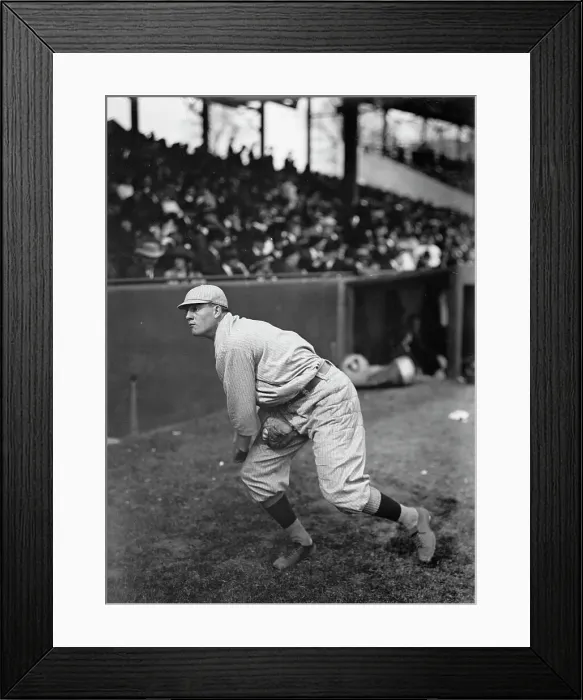 Framed Print : Baseball - Professional Players, 1916. Creator: Harris & Ewing. Baseball - Professional Players, 1916. Creator: Harris & Ewing Framed Print : Baseball - Professional Players, 1916. Creator: Harris & Ewing. Baseball - Professional Players, 1916. Creator: Harris & Ewing
