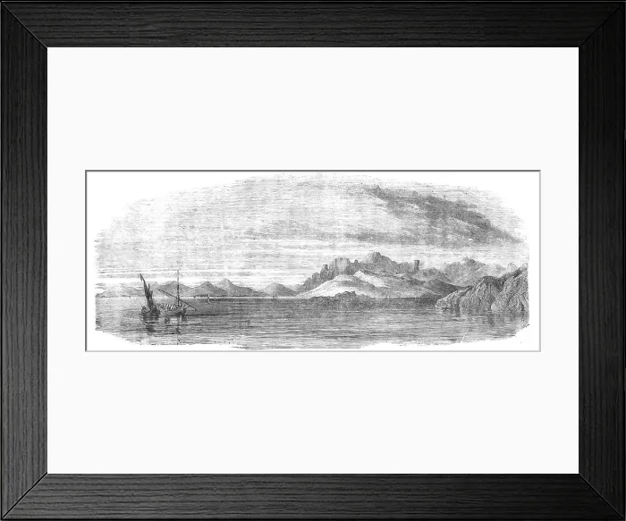 Framed Print : Kaffa Bay, 1854. Creator: Unknown Framed Print : Kaffa Bay, 1854. Creator: Unknown