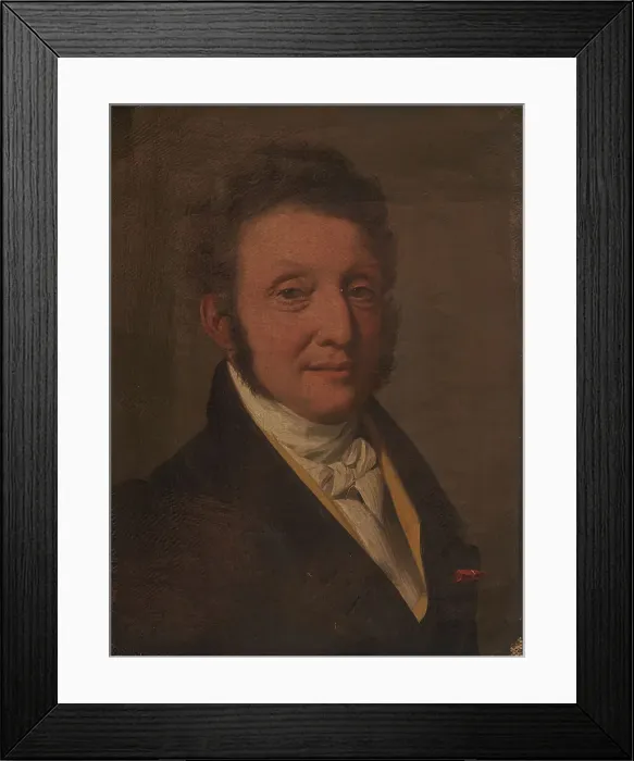Framed Print : Portrait of Colonel Gustave Pourlin, 1827. Creator: Unknown Framed Print : Portrait of Colonel Gustave Pourlin, 1827. Creator: Unknown