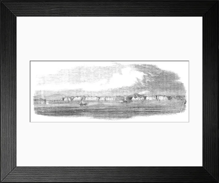 Framed Print : Anapa, on the coast of Circassia, 1854. Creator: Unknown Framed Print : Anapa, on the coast of Circassia, 1854. Creator: Unknown
