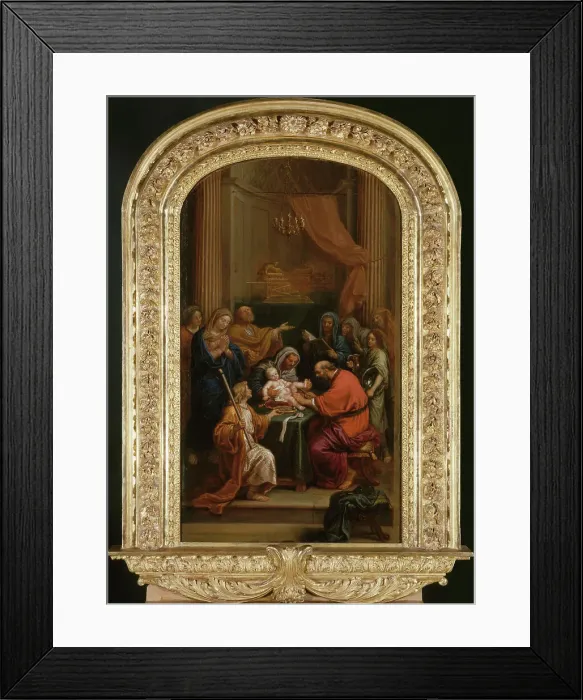 Framed Print : La Circoncision, c1666. Creator: Pierre Mignard Framed Print : La Circoncision, c1666. Creator: Pierre Mignard