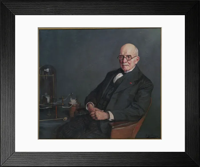 Framed Print : Portrait of Édouard Branly (1844-1940), physicist, c1920. Creator: Unknown Framed Print : Portrait of Édouard Branly (1844-1940), physicist, c1920. Creator: Unknown