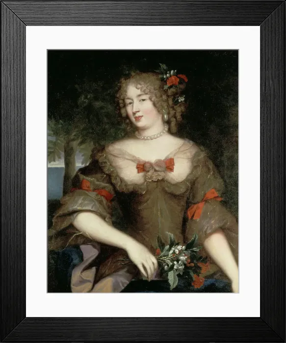 Framed Print : Françoise-Marguerite de Sévigné, comtesse de Grignan (1648-1705), vers 1669, c1669. Creator: Pierre Mignard Framed Print : Françoise-Marguerite de Sévigné, comtesse de Grignan (1648-1705), vers 1669, c1669. Creator: Pierre Mignard