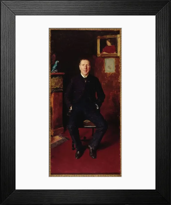 Framed Print : Portrait of Ernest Coquelin, dit Coquelin Cadet (1848-1909), member of the Comédie-Française, 1889. Creator: Unknown Framed Print : Portrait of Ernest Coquelin, dit Coquelin Cadet (1848-1909), member of the Comédie-Française, 1889. Creator: Unknown