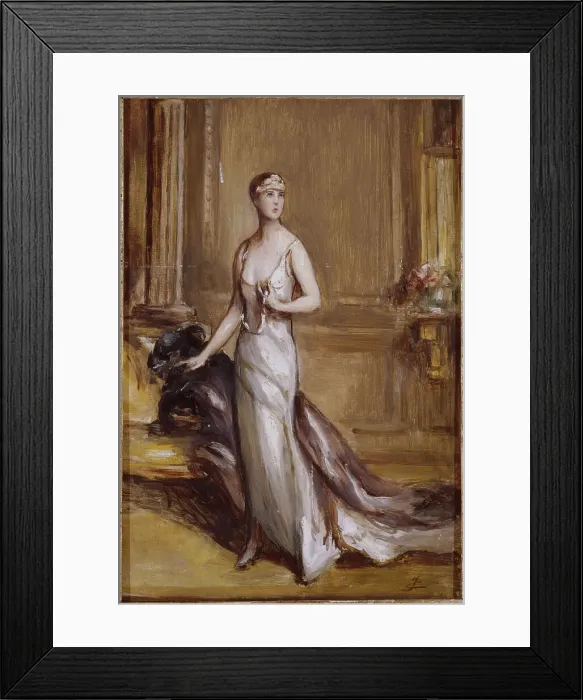 Framed Print : Portrait of Isabelle d'Orléans, Duchess of Guise (1878-1961), c1932. Creator: Unknown Framed Print : Portrait of Isabelle d'Orléans, Duchess of Guise (1878-1961), c1932. Creator: Unknown