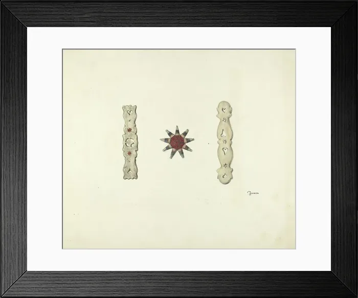 Framed Print : Hair Ornaments, c. 1939. Creator: Jerry Guinta Framed Print : Hair Ornaments, c. 1939. Creator: Jerry Guinta
