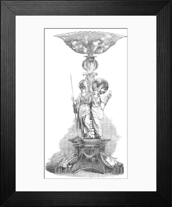 Framed Print : Testimonial presented to William Morris, Esq, by the Inhabitants of Carmarthen, 1854. Creator: Unknown Framed Print : Testimonial presented to William Morris, Esq, by the Inhabitants of Carmarthen, 1854. Creator: Unknown
