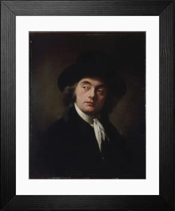 Framed Print : Portrait d'inconnu, c1800. Creator: Pierre-Paul Prud'hon Framed Print : Portrait d'inconnu, c1800. Creator: Pierre-Paul Prud'hon