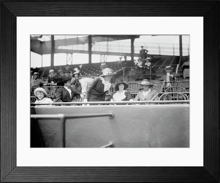 Framed Print : Baseball, Amateur And College - Watching Game Between Metropolitan And Chevy Chase Clubs... 1913. Creator: Harris & Ewing. Baseball, Amateur And College - Watching Game Between Metropolitan And Chevy Chase Clubs... 1913 Framed Print : Baseball, Amateur And College - Watching Game Between Metropolitan And Chevy Chase Clubs... 1913. Creator: Harris & Ewing. Baseball, Amateur And College - Watching Game Between Metropolitan And Chevy Chase Clubs... 1913
