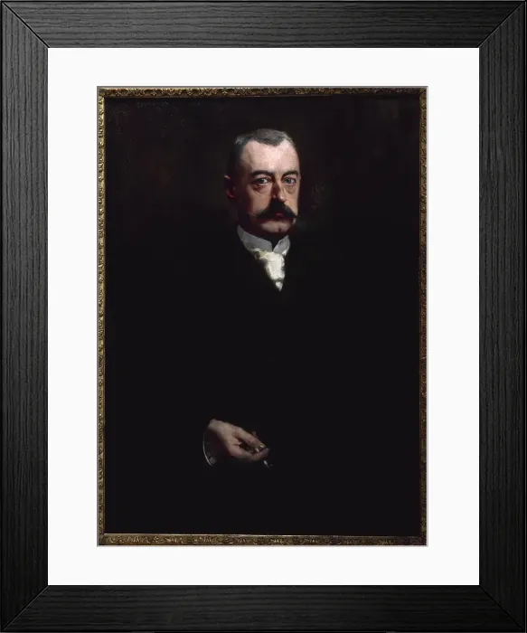 Framed Print : Portrait of Pierre Waldeck-Rousseau (1846-1904), politician, c1894. Creator: Henri Gervex Framed Print : Portrait of Pierre Waldeck-Rousseau (1846-1904), politician, c1894. Creator: Henri Gervex