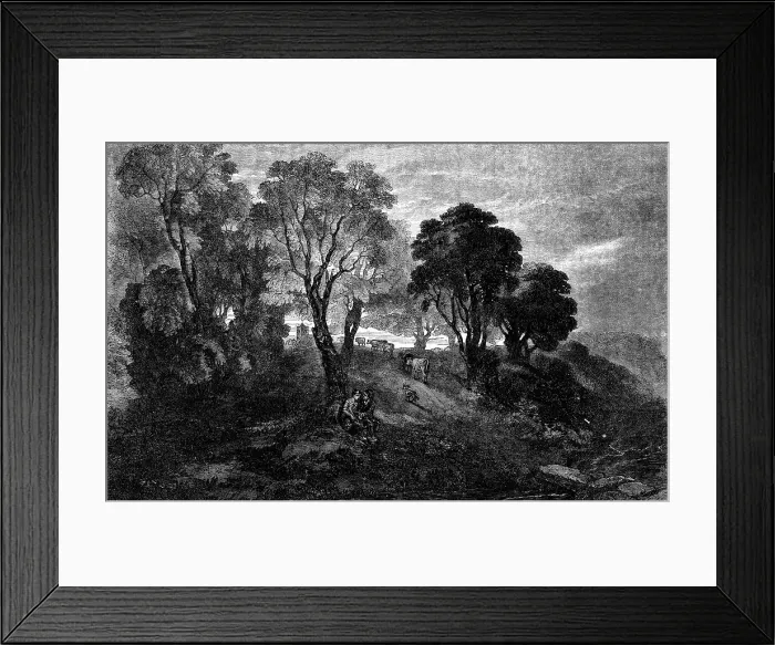 Framed Print : When the Kye Come Hame - drawn by G. Dodgson, 1854. Creator: M. Jackson. When the Kye Come Hame - drawn by G. Dodgson, 1854. Creator: M. Jackson Framed Print : When the Kye Come Hame - drawn by G. Dodgson, 1854. Creator: M. Jackson. When the Kye Come Hame - drawn by G. Dodgson, 1854. Creator: M. Jackson