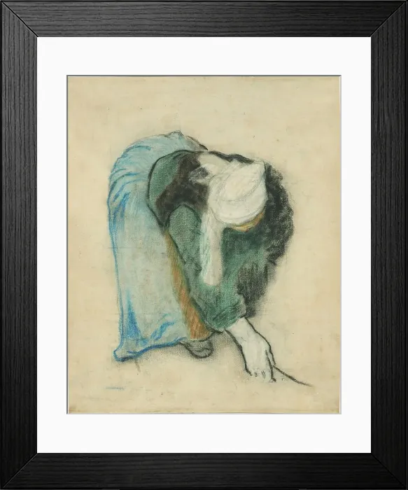 Framed Print : A Breton Gleaner, 1886. Creator: Paul Gauguin Framed Print : A Breton Gleaner, 1886. Creator: Paul Gauguin