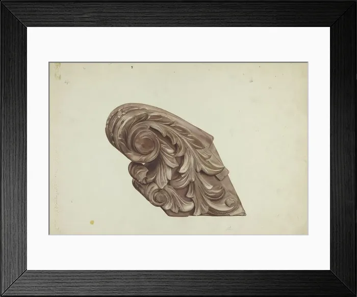 Framed Print : Billethead, 1935 / 1942. Creator: Hazel Hyde Framed Print : Billethead, 1935 / 1942. Creator: Hazel Hyde