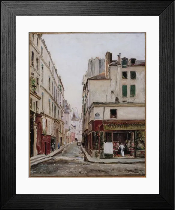 Framed Print : Rue Hautefeuille, 1886. Creator: Unknown Framed Print : Rue Hautefeuille, 1886. Creator: Unknown