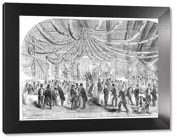 Collation, at the Opening of the Norwegian Trunk Railway, 1854. Creator: Unknown