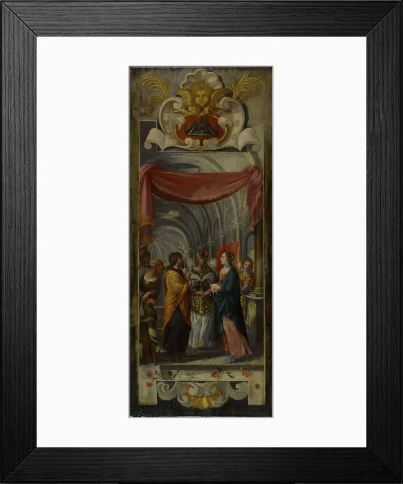 Framed Print : Le Mariage de la Vierge, between 1632 and 1634. Creator: Jean de Saint-Igny Framed Print : Le Mariage de la Vierge, between 1632 and 1634. Creator: Jean de Saint-Igny