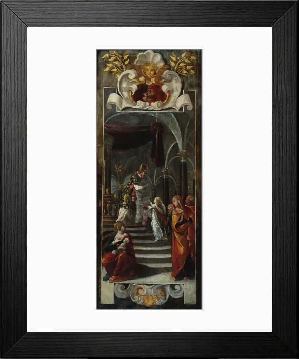 Framed Print : La Présentation au Temple, between 1632 and 1634. Creator: Jean de Saint-Igny Framed Print : La Présentation au Temple, between 1632 and 1634. Creator: Jean de Saint-Igny