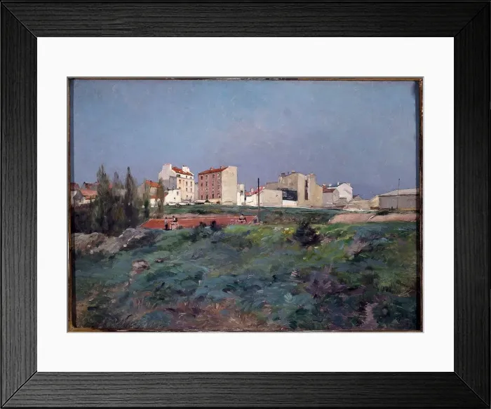 Framed Print : The Bievre valley, to the left of rue de Tolbiac, 13th arrondissement, 1898. Creator: Unknown Framed Print : The Bievre valley, to the left of rue de Tolbiac, 13th arrondissement, 1898. Creator: Unknown