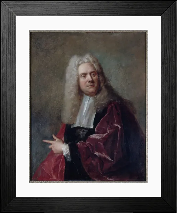 Framed Print : Portrait d'un échevin, 1726. Creator: François de Troy Framed Print : Portrait d'un échevin, 1726. Creator: François de Troy