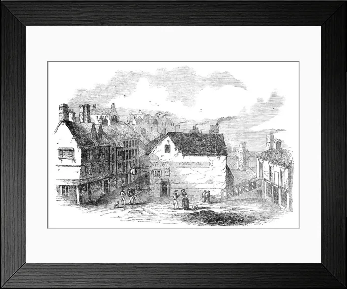 Framed Print : View in Gateshead, 1854. Creator: Unknown Framed Print : View in Gateshead, 1854. Creator: Unknown