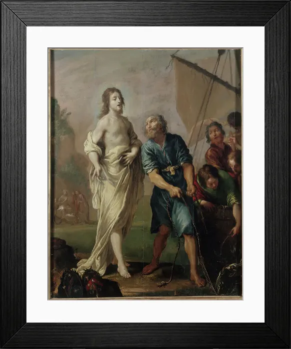 Framed Print : La Pêche miraculeuse ou la Vocation de saint Pierre. Petit may de Notre-Dame. 1624, c1624. Creator: Claude Vignon. La Pêche miraculeuse ou la Vocation de saint Pierre. Petit may de Notre-Dame. 1624, c1624 Framed Print : La Pêche miraculeuse ou la Vocation de saint Pierre. Petit may de Notre-Dame. 1624, c1624. Creator: Claude Vignon. La Pêche miraculeuse ou la Vocation de saint Pierre. Petit may de Notre-Dame. 1624, c1624