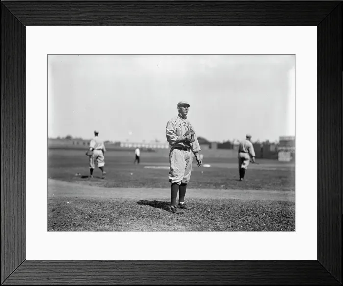Framed Print : Baseball, Professional - St. Louis Players, 1913. Creator: Harris & Ewing. Baseball, Professional - St. Louis Players, 1913. Creator: Harris & Ewing Framed Print : Baseball, Professional - St. Louis Players, 1913. Creator: Harris & Ewing. Baseball, Professional - St. Louis Players, 1913. Creator: Harris & Ewing