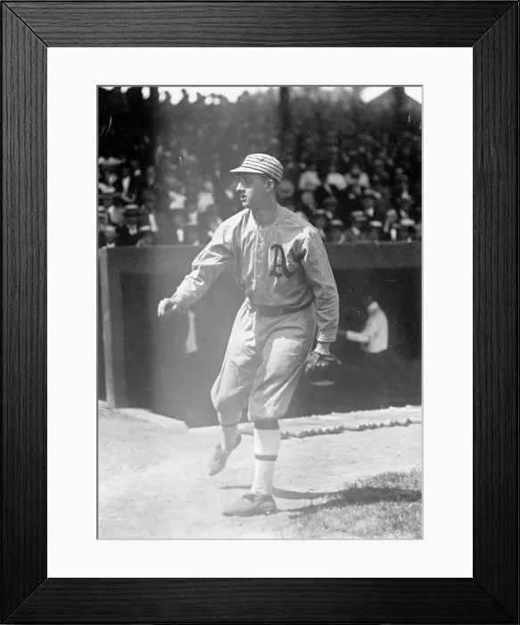 Framed Print : Baseball, Professional - Athletics; Players, 1913. Creator: Harris & Ewing. Baseball, Professional - Athletics; Players, 1913. Creator: Harris & Ewing Framed Print : Baseball, Professional - Athletics; Players, 1913. Creator: Harris & Ewing. Baseball, Professional - Athletics; Players, 1913. Creator: Harris & Ewing