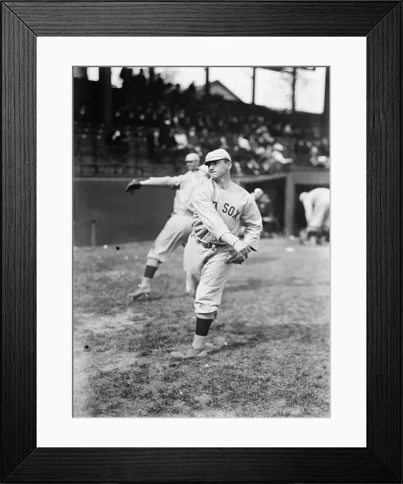 Framed Print : Baseball, Professional - Boston Players, 1913. Creator: Harris & Ewing. Baseball, Professional - Boston Players, 1913. Creator: Harris & Ewing Framed Print : Baseball, Professional - Boston Players, 1913. Creator: Harris & Ewing. Baseball, Professional - Boston Players, 1913. Creator: Harris & Ewing