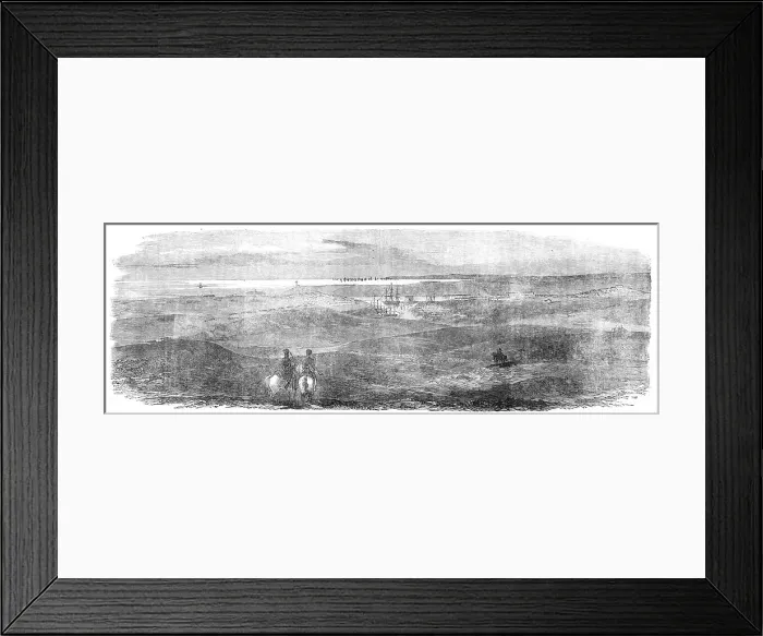 Framed Print : British Outposts, near Sebastopol, 1854. Creator: Unknown Framed Print : British Outposts, near Sebastopol, 1854. Creator: Unknown