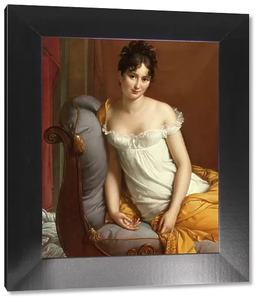 Portrait de Juliette Récamier, née Bernard (1777-1849), between 1802 and 1805. Creator: Francois Pascal Simon Gerard