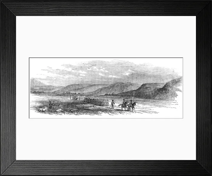 Framed Print : Russian Prisoners, on the Field of Alma, 1854. Creator: Unknown Framed Print : Russian Prisoners, on the Field of Alma, 1854. Creator: Unknown