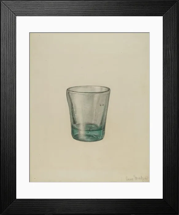 Framed Print : Tumbler, c. 1940. Creator: Anne Nemtzoff Framed Print : Tumbler, c. 1940. Creator: Anne Nemtzoff
