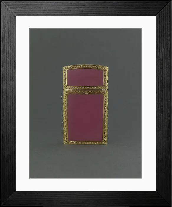 Framed Print : Etui à tablettes, between 1776 and 1777. Creators: Ecole Francaise, Unknown Framed Print : Etui à tablettes, between 1776 and 1777. Creators: Ecole Francaise, Unknown