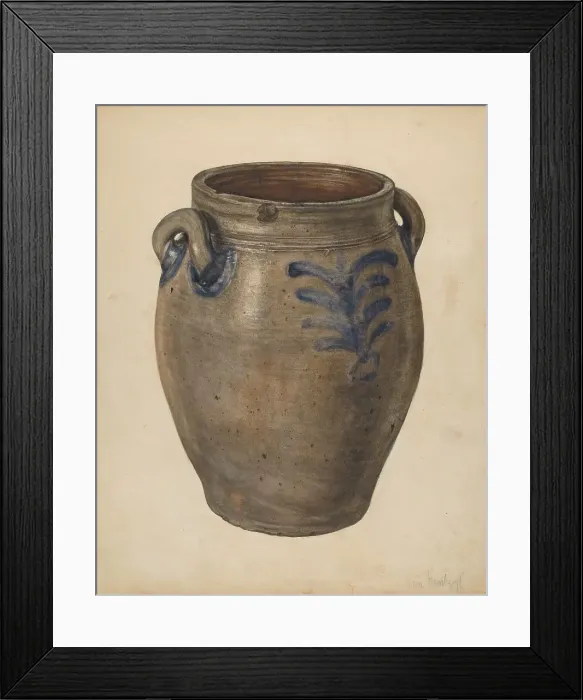 Framed Print : Crock, c. 1939. Creator: Anne Nemtzoff Framed Print : Crock, c. 1939. Creator: Anne Nemtzoff