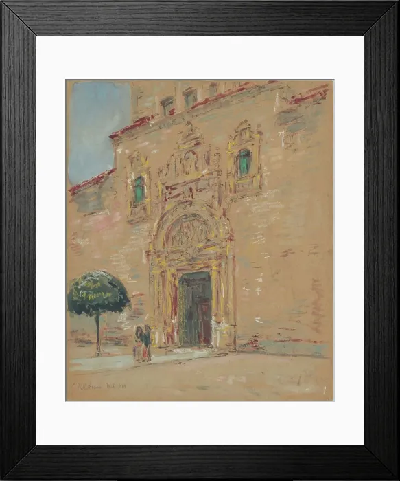 Framed Print : Toledo, 1910. Creator: Frederick Childe Hassam Framed Print : Toledo, 1910. Creator: Frederick Childe Hassam